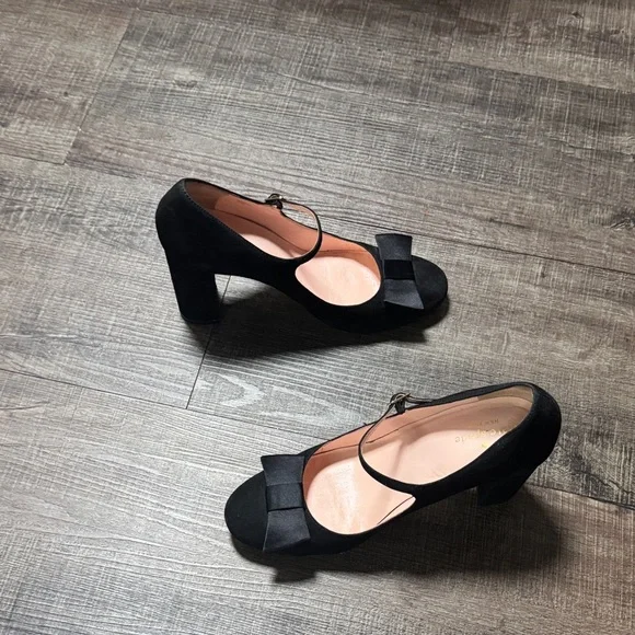 Kate Spade Black Bernie Mary Jane Pumps - Picture 3 of 12